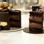 کیک روسی قهوه فندوق