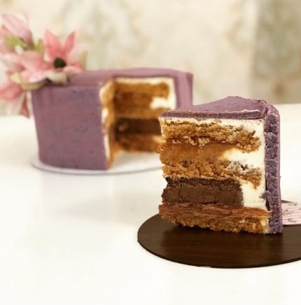 کیک روسی شکلات انجیر