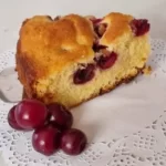 کیک لیمو آلبالو